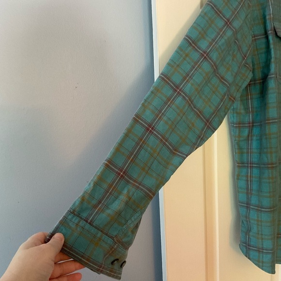 Carbon2cobalt Men’s Shirt Blue Plaid Button Up Long Sleeve Size L - Picture 2 of 7